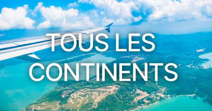 Tous les continents